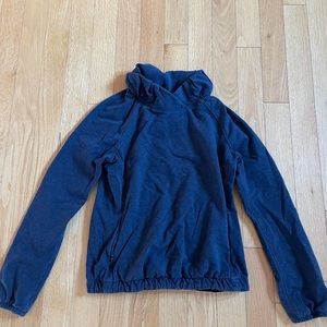 Lululemon sweater. Color navy blue. Size 6.